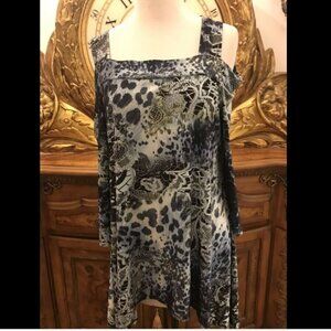 COME N SEE. Cold Shoulder. Stretch Long Sleeve Top. Small. Bust 36" B11